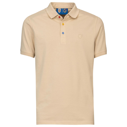 Tricou Polo Adulti Bigotti Romania Beige