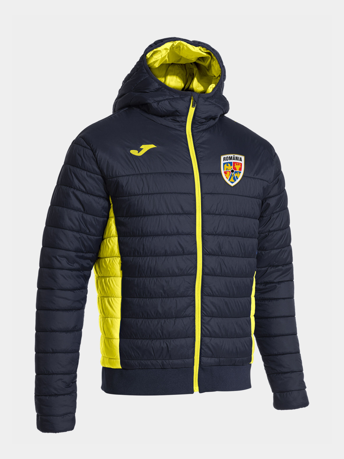 Jacheta Bomber Adulti Romania Bleumarin/Galben